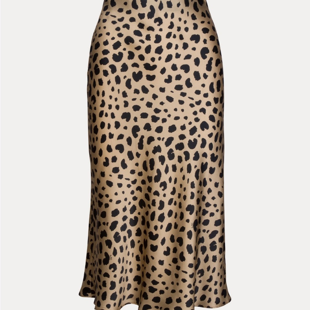Réalisation Par The Naomi Skirt in Wild Thing - Leopard Print Midi Skirt